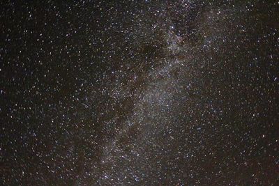 Low angle view of stars in sky