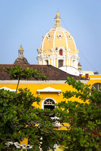 Low angle view of a temple