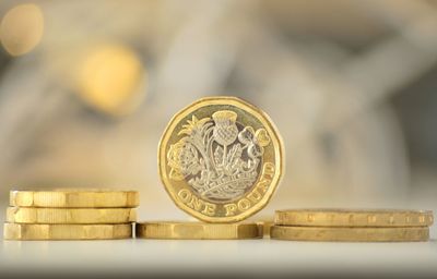 Close-up of coins