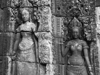 Close-up of buddha statue