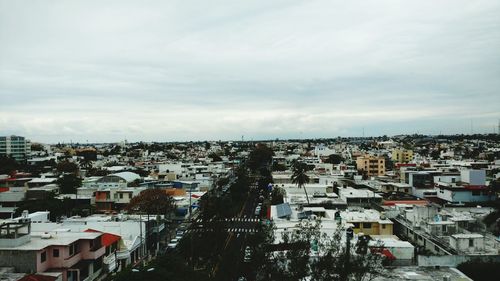 Cityscape against sky