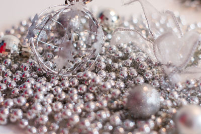 Close-up of christmas decoration