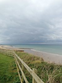 Scenic view of calm sea