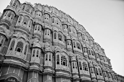 Low angle view of historical building against sky