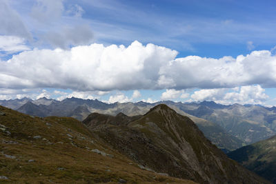 Mountain peaks in gsieser tal/val casies-welsberg/monguelfo-taisten/tesido - south tyrol - südtirol