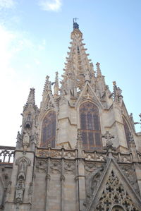 Low angle view of a temple