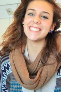 Portrait of a smiling young woman