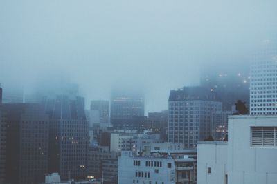 Cityscape against sky