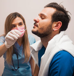 Pcr test in hospital