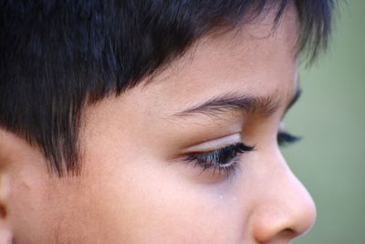 Close-up of human eye