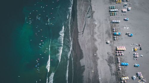 Scenic view of beach