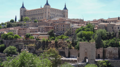 Buildings in a city