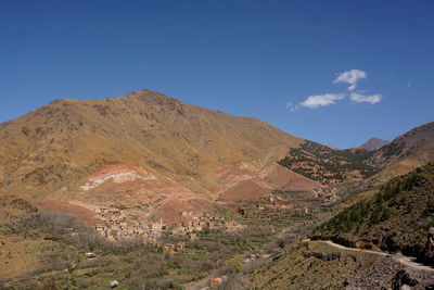 Village in the atlas mountains