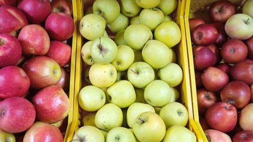 Full frame shot of apples