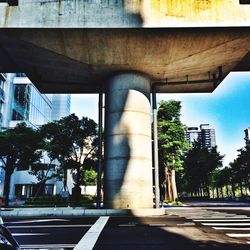 Low angle view of built structure against the sky