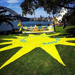 View of trees against sky