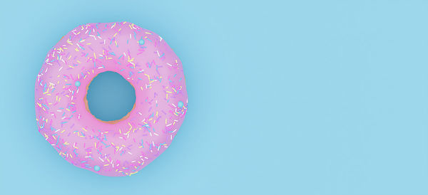 Close-up of multi colored pink blue background