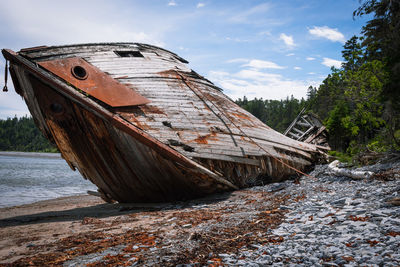 Abandoned boat