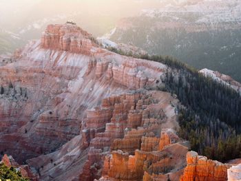 High angle view of canyon