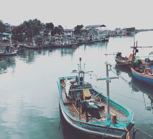 Fish village in thailand 