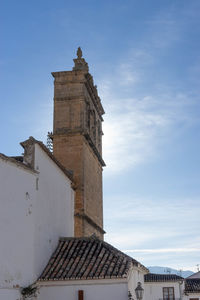 Low angle view of building against sky