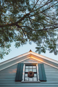 Low angle view of building against sky