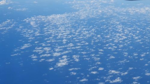 Low angle view of clouds in sky