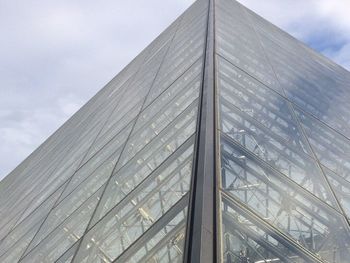 Low angle view of built structure against sky