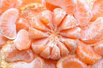 Full frame shot of oranges