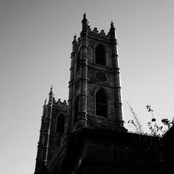 Low angle view of church