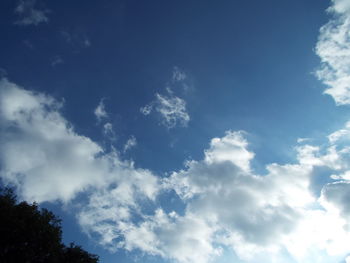Low angle view of sky