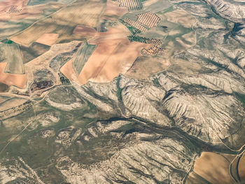 High angle view of landscape