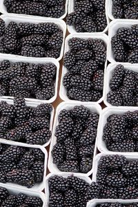 Full frame shot of various arranged in container