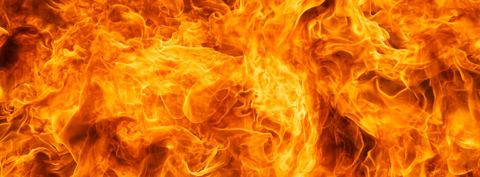 Blaze fire flame conflagration texture for banner background