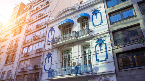 Low angle view of building against sky