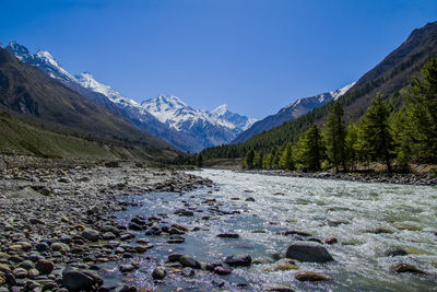 Various views of chitkul valley, himachal pradesh