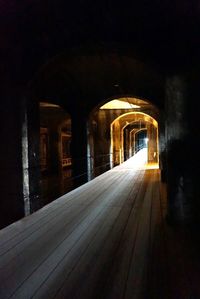 Illuminated corridor