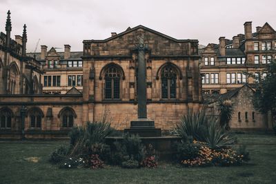 View of old building against sky