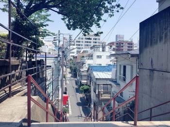 View of city against sky