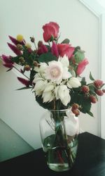 Close-up of flowers in vase