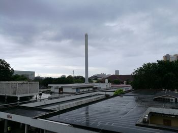 View of city against sky