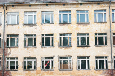 Full frame shot of residential building