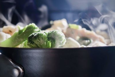 Close-up of vegetables in bowl