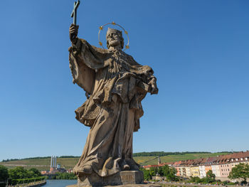 The city of wuerzburg in bavaria