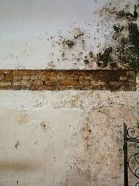 Full frame shot of weathered wall