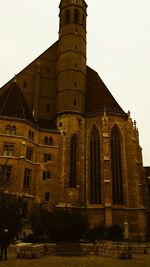 Low angle view of old building