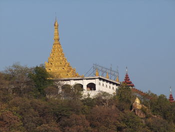 Temple against sky