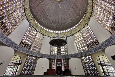 Low angle view of dome of building