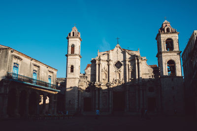 Havana old town architecture 