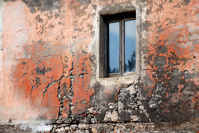 Window of old building